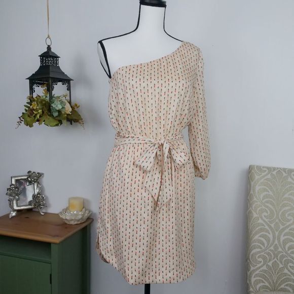 BCBGeneration Dresses & Skirts - BCBGeneration Patterned One Shoulder Dress Sz S